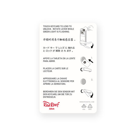 How do you use a blocking card